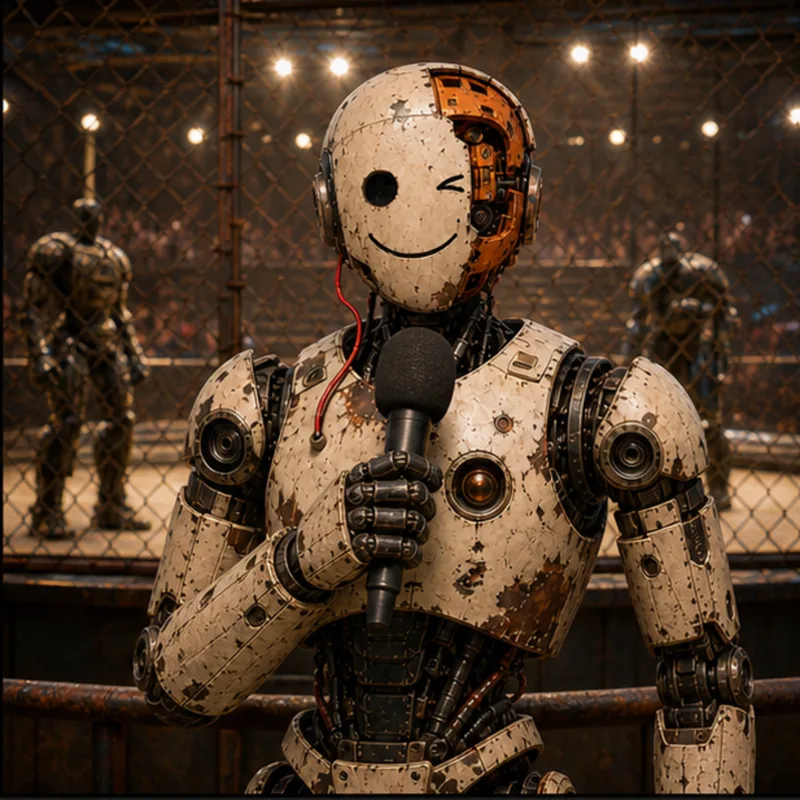 CAGEBOT reporting from the robot cage